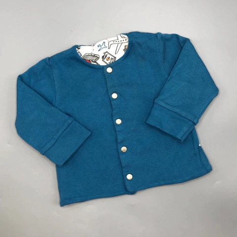 Saco Grisino - Talle 3-6 meses - SEGUNDA SELECCIÓN