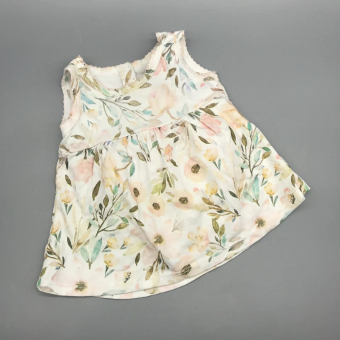 Vestido Tecomoabesos - Talle 3-6 meses - SEGUNDA SELECCIÓN