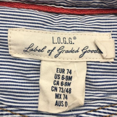 Camisa H&M - Talle 6-9 meses - SEGUNDA SELECCIÓN - Baby Back Sale SAS