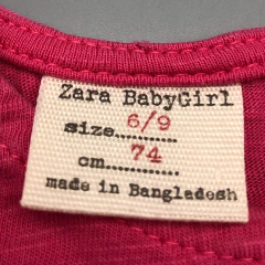 Remera Zara - Talle 6-9 meses - SEGUNDA SELECCIÓN