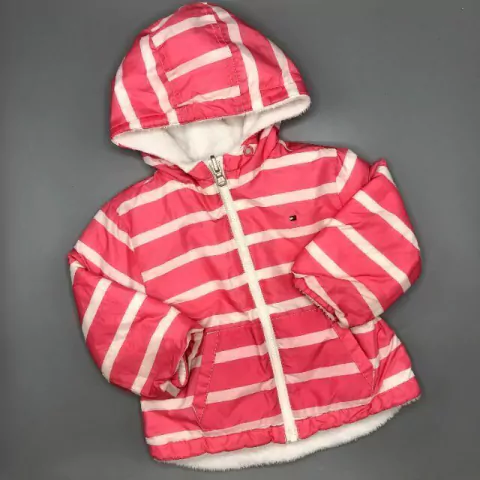 Campera abrigo Tommy Hilfiger (reversible) - Talle 2 años - SEGUNDA SELECCIÓN