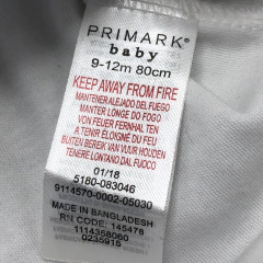 Body Primark - Talle 9-12 meses - SEGUNDA SELECCIÓN - comprar online