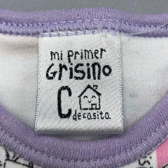 Body Grisino - Talle 6-9 meses - SEGUNDA SELECCIÓN