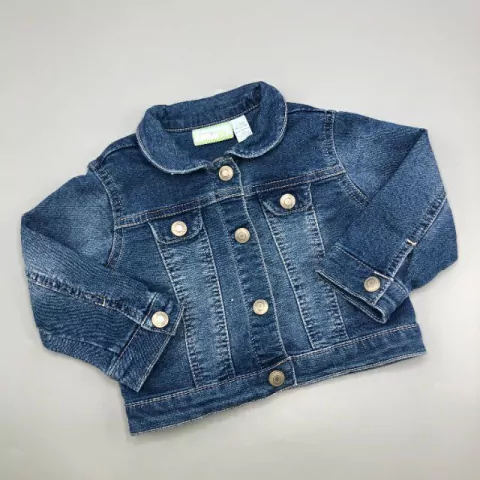 Campera jean/gabardina First Impressions - Talle 12-18 meses - SEGUNDA SELECCIÓN