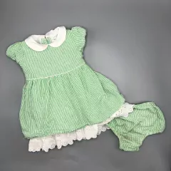 Vestido Polo Ralph Lauren - Talle 9-12 meses - SEGUNDA SELECCIÓN