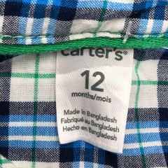 Camisa Carters - Talle 12-18 meses