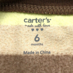 Osito largo Carters - Talle 6-9 meses - SEGUNDA SELECCIÓN