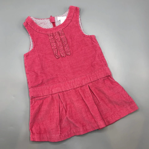 Vestido Obaibi - Talle 9-12 meses - SEGUNDA SELECCIÓN