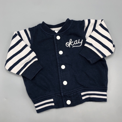 Campera liviana H&M - Talle 3-6 meses - SEGUNDA SELECCIÓN