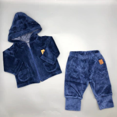 Conjunto Abrigo + Pantalón Crayón - Talle 6-9 meses