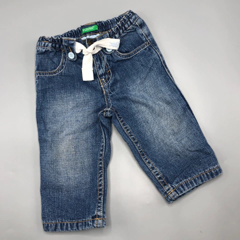 Jeans Benetton - Talle 3-6 meses - SEGUNDA SELECCIÓN