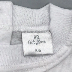 Remera Baby Time - Talle 6-9 meses - SEGUNDA SELECCIÓN