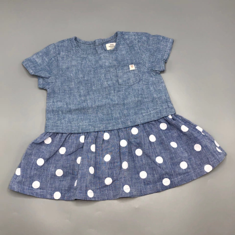 Vestido Zara - Talle 3-6 meses