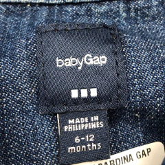 Campera jean/gabardina GAP - Talle 6-9 meses - Baby Back Sale SAS