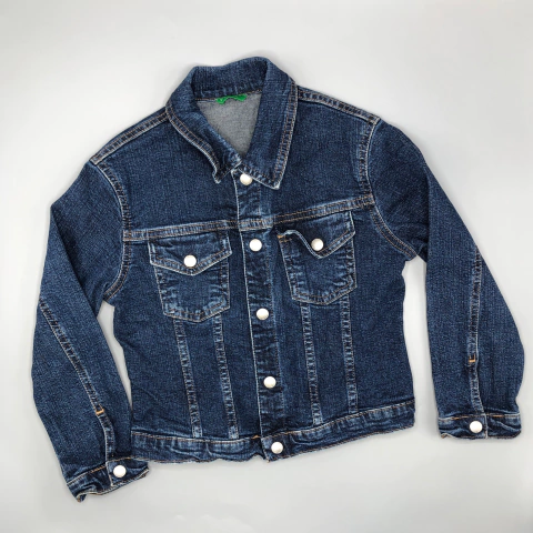 Campera jean/gabardina Benetton - Talle 4 años