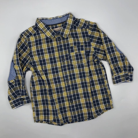 Camisa H&M - Talle 9-12 meses - SEGUNDA SELECCIÓN