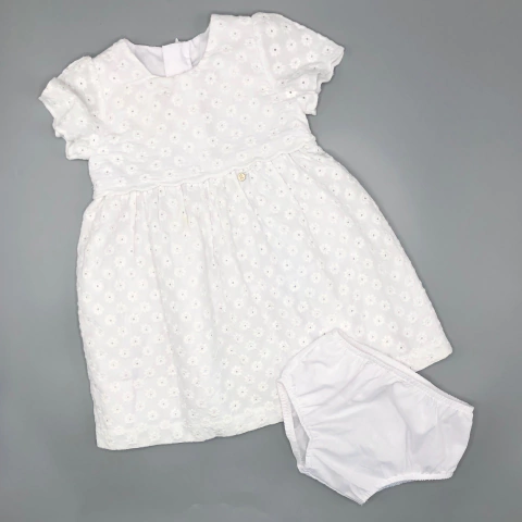 Vestido Magdalena Esposito - Talle 6-9 meses - SEGUNDA SELECCIÓN