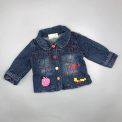 Campera jean/gabardina Importado - Talle 3-6 meses - SEGUNDA SELECCIÓN