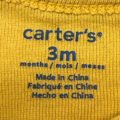 Body Carters - Talle 3-6 meses - SEGUNDA SELECCIÓN - Baby Back Sale SAS