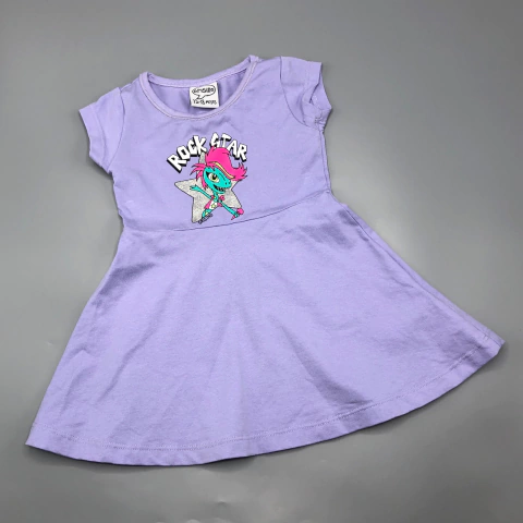 Vestido Grisino - Talle 12-18 meses