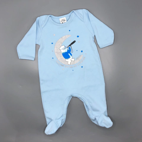 Osito largo Grisino - Talle 0-3 meses