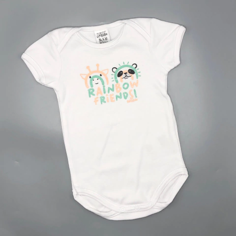 Body Grisino - Talle 0-3 meses - SEGUNDA SELECCIÓN