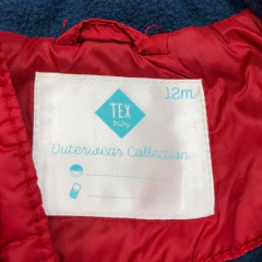 Campera abrigo Tex - Talle 12-18 meses - SEGUNDA SELECCIÓN - Baby Back Sale SAS