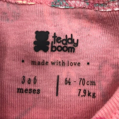 Body Teddy Boom - Talle 3-6 meses