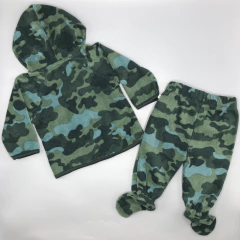 Conjunto Abrigo + Pantalón Cheeky - Talle 3-6 meses - Baby Back Sale SAS
