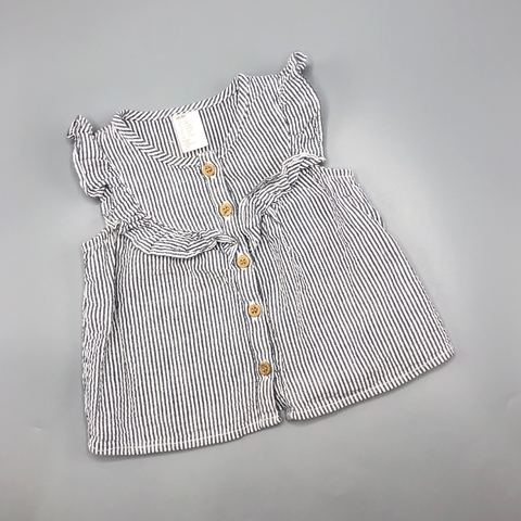 Camisa H&M - Talle 6-9 meses - SEGUNDA SELECCIÓN