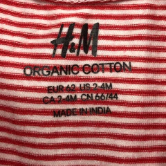 Body H&M - Talle 0-3 meses - SEGUNDA SELECCIÓN - tienda online