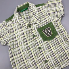 Camisa Benetton - Talle 6-9 meses - SEGUNDA SELECCIÓN - comprar online