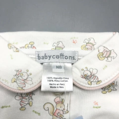 Enterito corto Baby Cottons - Talle 0-3 meses - Baby Back Sale SAS