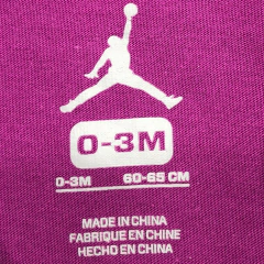 Body Jordan - Talle 0-3 meses - SEGUNDA SELECCIÓN - tienda online