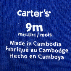 Enterito corto Carters - Talle 9-12 meses - SEGUNDA SELECCIÓN - comprar online