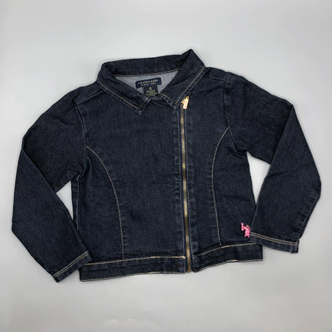 Campera jean/gabardina US POLO ASSN - Talle 5 años - SEGUNDA SELECCIÓN