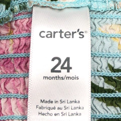 Vestido Carters - Talle 2 años - SEGUNDA SELECCIÓN