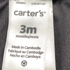 Short/bermuda Carters - Talle 3-6 meses - SEGUNDA SELECCIÓN