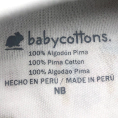 Gorro Baby Cottons - Talle 0-3 meses - SEGUNDA SELECCIÓN