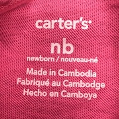 Conjunto Remera/body + Pantalón Carters - Talle 0-3 meses en internet