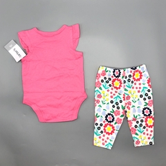 Conjunto Remera/body + Pantalón Carters - Talle 0-3 meses - Baby Back Sale SAS