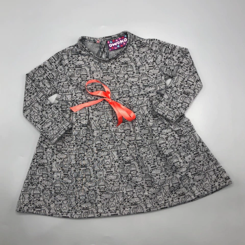 Vestido Owoko - Talle 6-9 meses