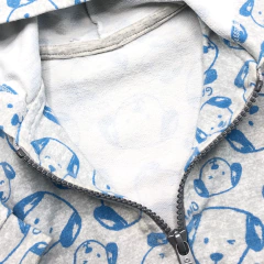 Conjunto Abrigo + Pantalón Grisino - Talle 3-6 meses - Baby Back Sale SAS