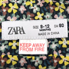 Jumper pollera Zara - Talle 9-12 meses - SEGUNDA SELECCIÓN - comprar online