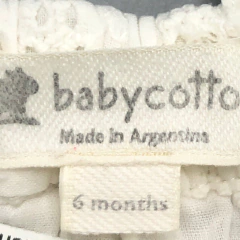 Jumper short Baby Cottons - Talle 6-9 meses - SEGUNDA SELECCIÓN