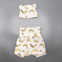 Conjunto Pantalón +Accesorio H&M - Talle 0-3 meses
