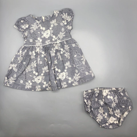Vestido Magdalena Esposito - Talle 6-9 meses - SEGUNDA SELECCIÓN
