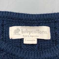 Sweater Baby Cottons - Talle 3-6 meses - SEGUNDA SELECCIÓN - comprar online