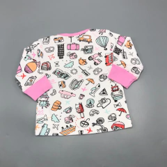 Remera Grisino - Talle 0-3 meses - SEGUNDA SELECCIÓN - Baby Back Sale SAS