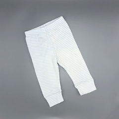 Segunda Selección -Legging Carters Talle 6 meses rayas celestes blancas